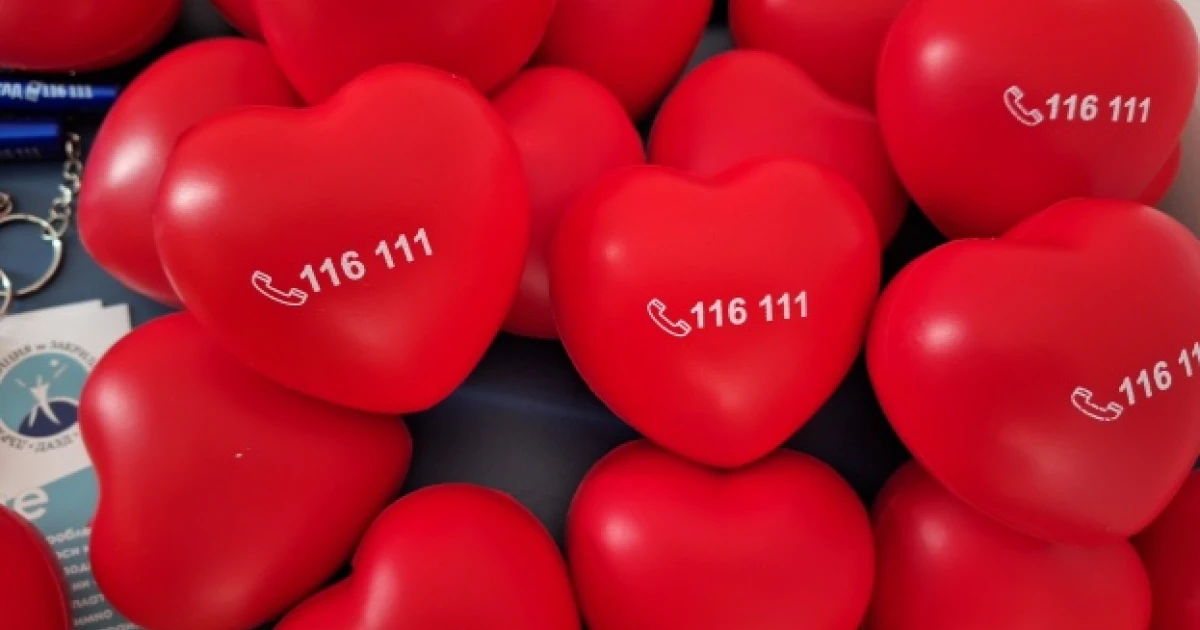 13 500 са обажданията на Националната телефонна линия за деца 116 111 на Държавната агенция за закрила на детето за първите шест месеца на годината