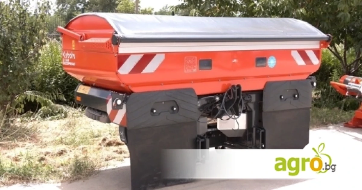 Kubota DSX-W GEOSPREAD: интелигентно торене с прецизен контрол на секциите