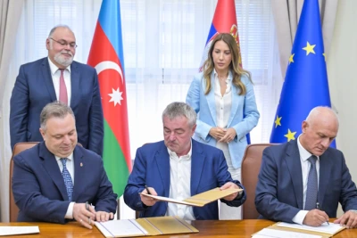 EPS, Srbijagas, SOCAR sign shareholders agreement for gas power plant in Serbia