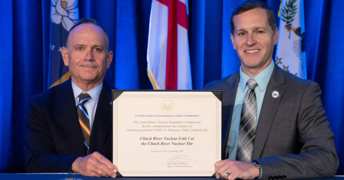 US approves construction permit for first commercial SMR