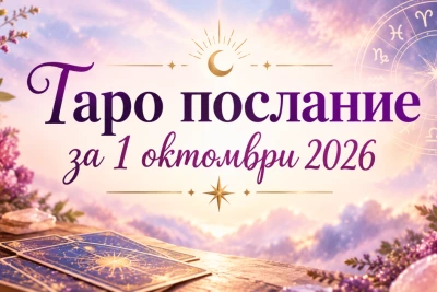 Таро послание за 1 октомври 2026: Какво е подготвила съдбата за всяка зодия