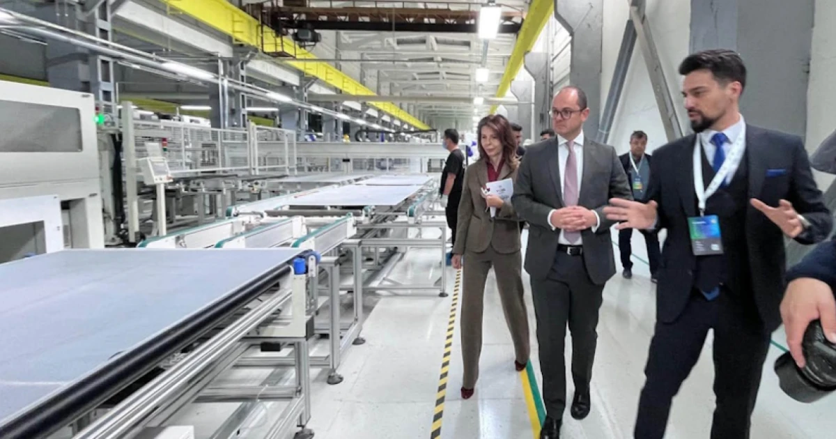 VESS Modules opens 1 GW solar panel factory in Bulgaria
