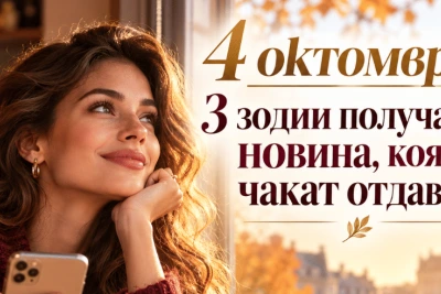 4 октомври: 3 зодии получават новина, която чакат отдавна