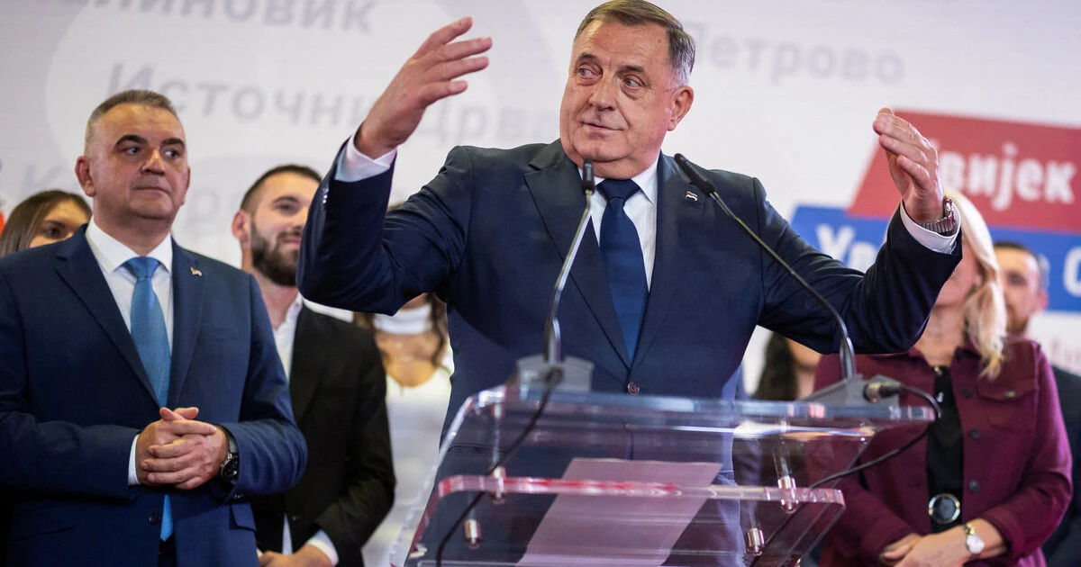 Додик обяви пълна победа на партията си на изборите в Босна
