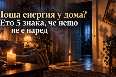 Лоша енергия у дома? Ето 5 знака, че нещо не е наред