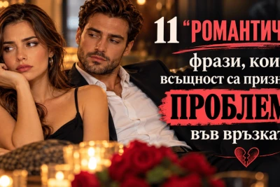 11 "РОМАНТИЧНИ" фрази, които всъщност са признак за ПРОБЛЕМИ във връзката