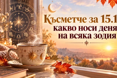 Късметче за 15.10.: какво носи денят на всяка зодия
