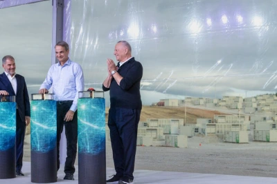 Metlen, Karatzis inaugurate Greece’s largest battery system