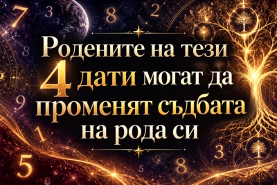 Родените на тези 4 дати могат да променят съдбата на рода си