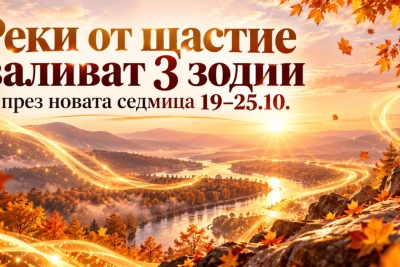 Реки от щастие заливат 3 зодии през новата седмица 19–25.10.
