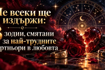 Не всеки ще издържи: 3 зодии, смятани за най-трудните партньори в любовта