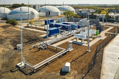 MOL Group builds its first biomethane plant