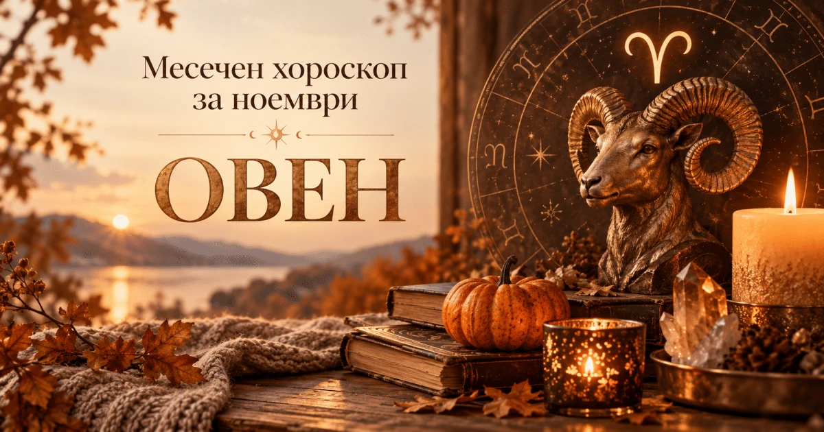 Месечен хороскоп за Овен за ноември