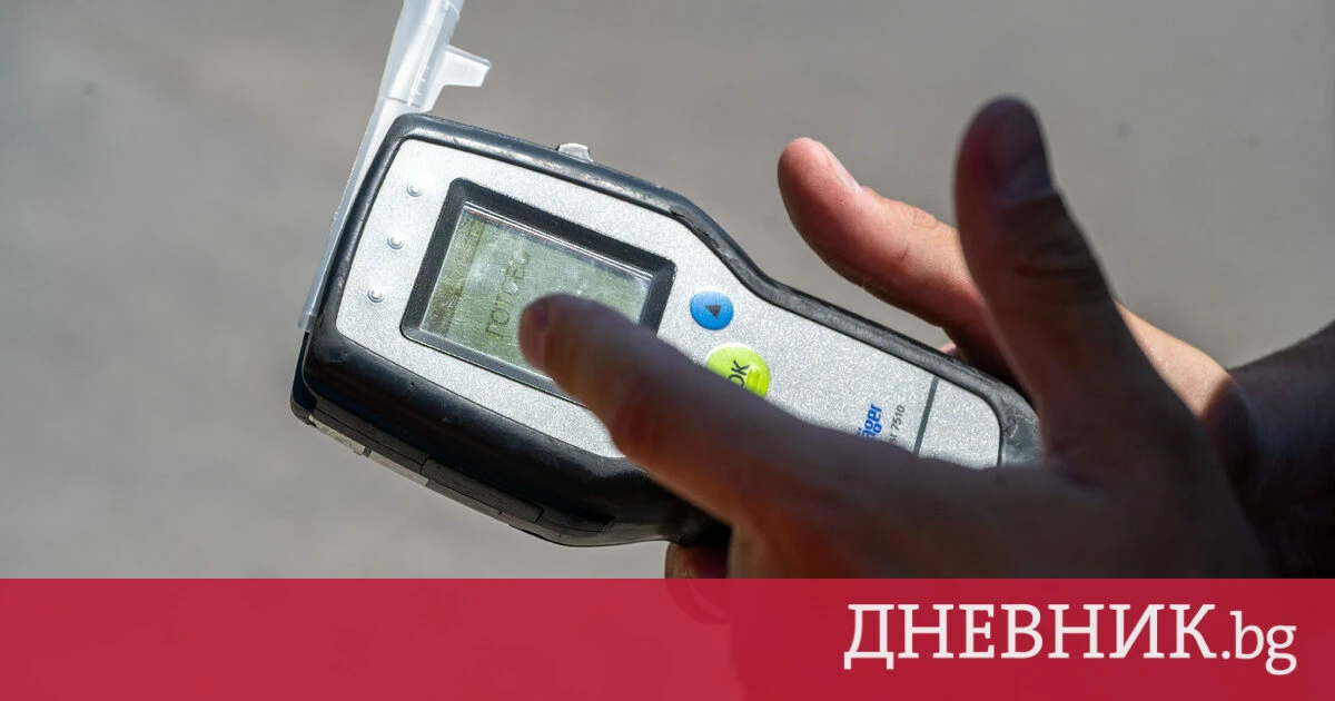 Шофьор на тир е арестуван с над 3 промила край Лесово
