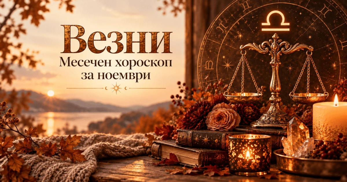 Месечен хороскоп за Везни за ноември