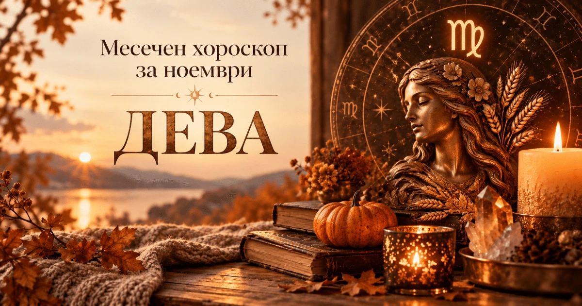 Месечен хороскоп за Дева за ноември