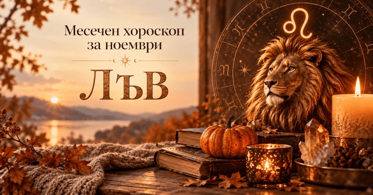 Месечен хороскоп за Лъв за ноември