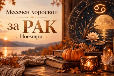 Месечен хороскоп за Рак за ноември