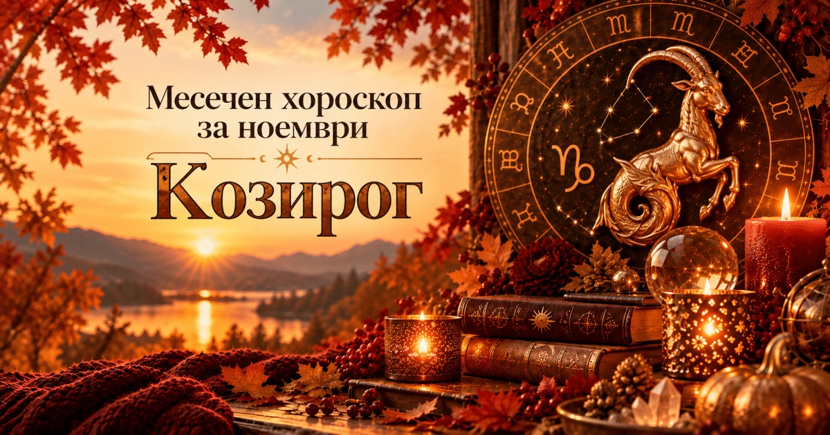 Месечен хороскоп за Козирог за ноември