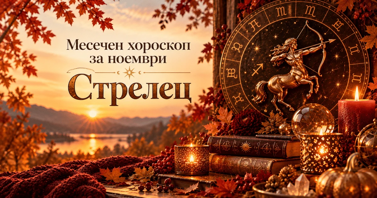 Месечен хороскоп за Стрелец за ноември