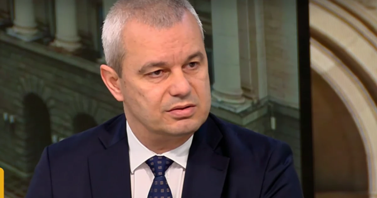 Костадин Костадинов: Нито един симпатизант на „Възраждане” няма да подкрепи Гюров на балотажа