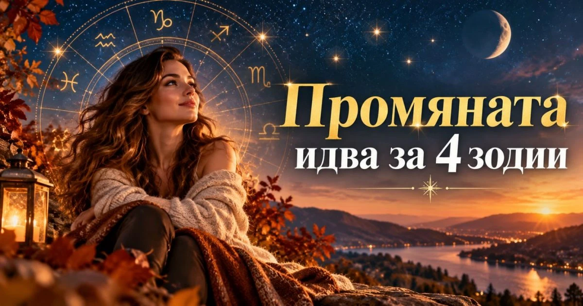 СЪДБОВЕН ОБРАТ през ноември за 4 зодии: Животът им се променя към по-добро
