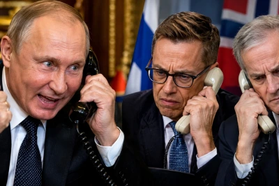 Равносметката: Путин мъчи 1,5 часа норвежкия и финландския лидери с фантазии за средновековното славянство