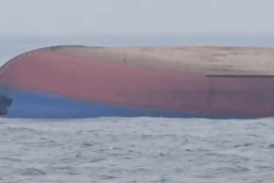 Атакуваният с дронове кораб "Хорив" потъна частично