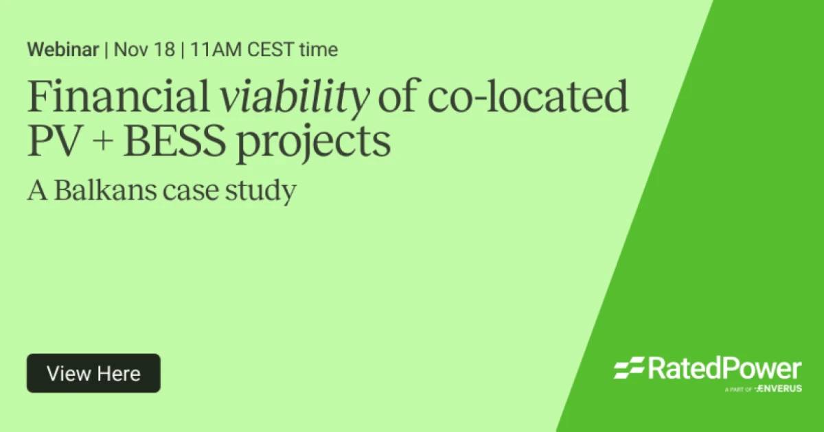 Tackling grid, permitting, and land constraints in solar+BESS projects with RatedPower software – webinar announcement