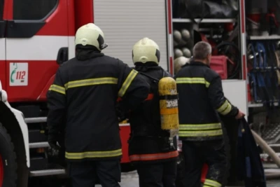 Голям пожар в софийски квартал