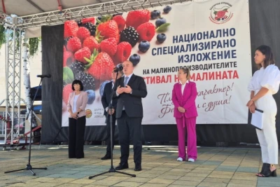 Министър Абровски: Българското малинопроизводство бележи сериозни успехи и устойчив растеж