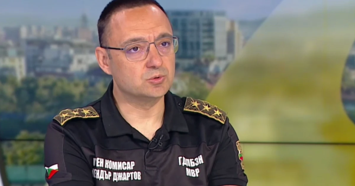 Комисар Джартов: Пожарът в гората е предизвикан от осколки вследствие на взривяването на боеприпасите.