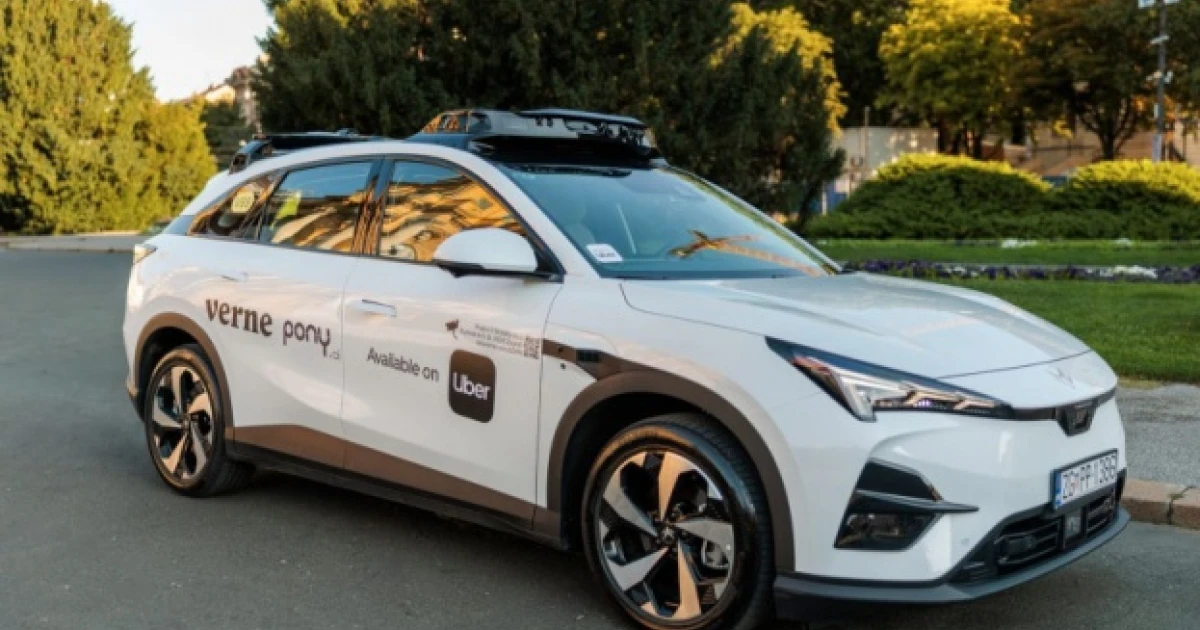 Първите автономни таксита на Uber и Pony.ai тръгнаха в Загреб 